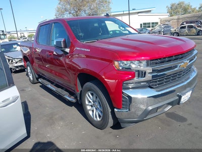 3GCPWCED4MG****** · 2021 CHEVROLET SILVERADO 1500 2WD  SHORT BED LT