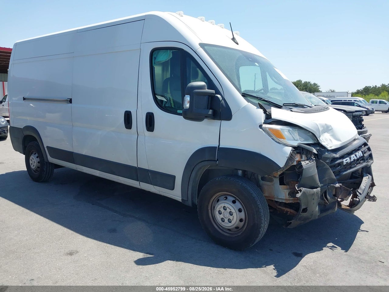 3C6LRVDG2PE****** · 2023 RAM PROMASTER 2500 HIGH ROOF 159 WB