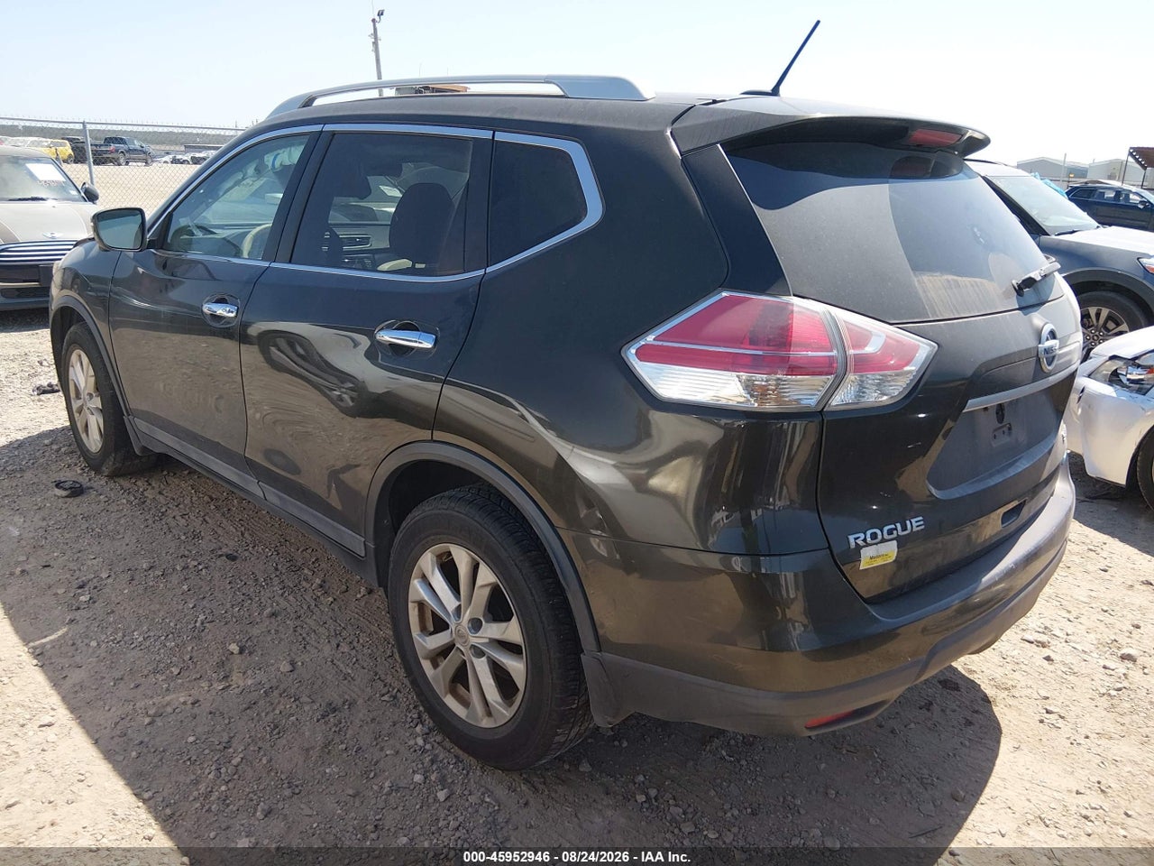 2014 NISSAN ROGUE S/SL/SV · 3/11