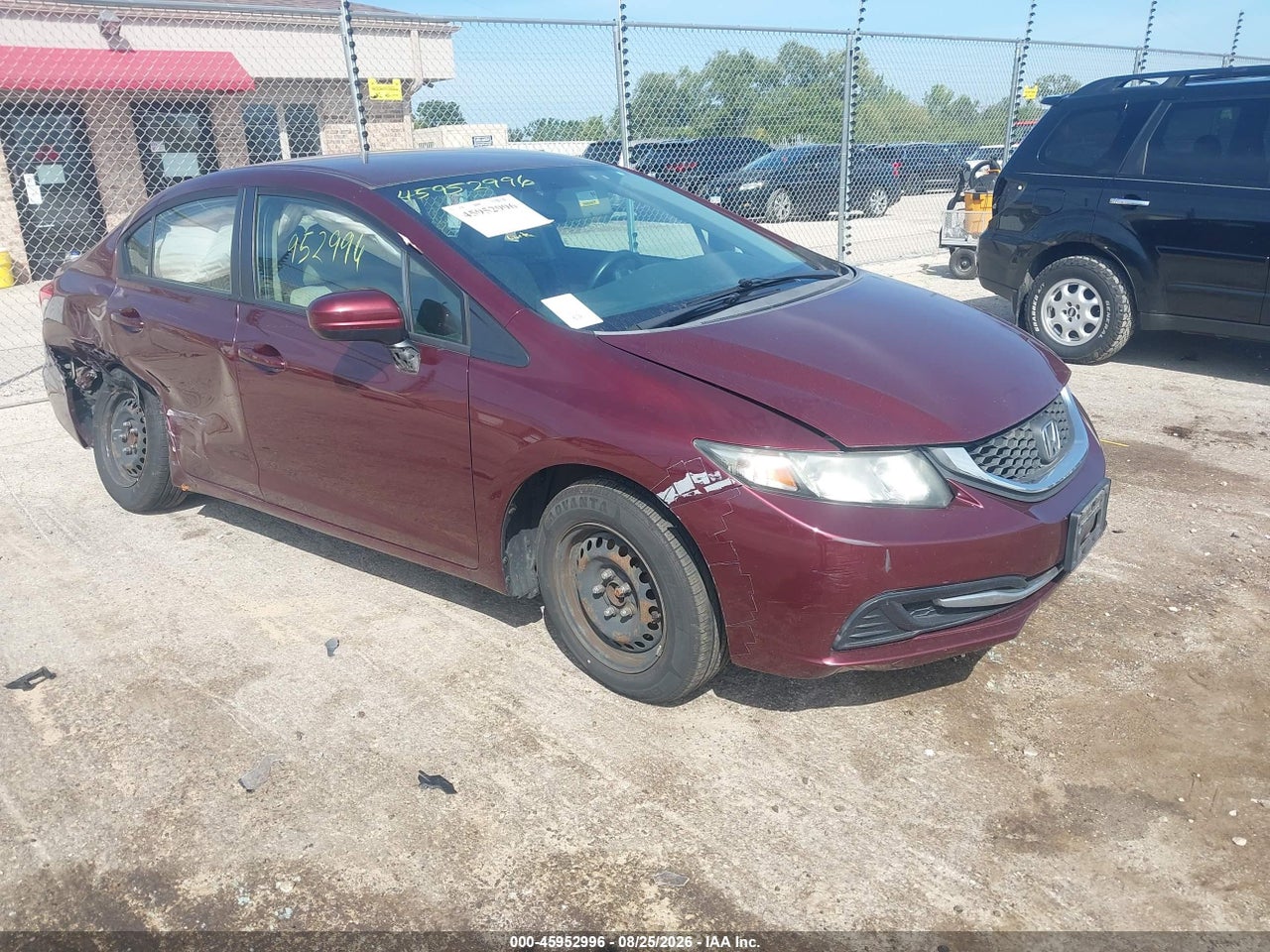 19XFB2F55EE****** · 2014 HONDA CIVIC LX