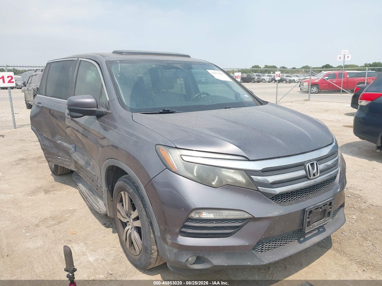 5FNYF5H58GB****** · 2016 HONDA PILOT EX-L