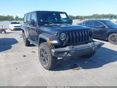 1C4HJXDN1MW****** · 2021 JEEP WRANGLER UNLIMITED WILLYS 4X4