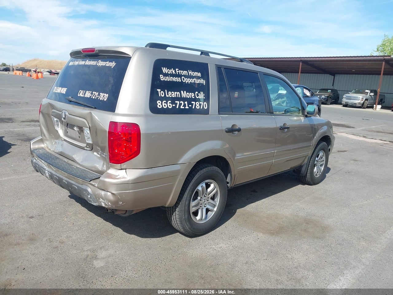 2005 HONDA PILOT EX-L · 4/11