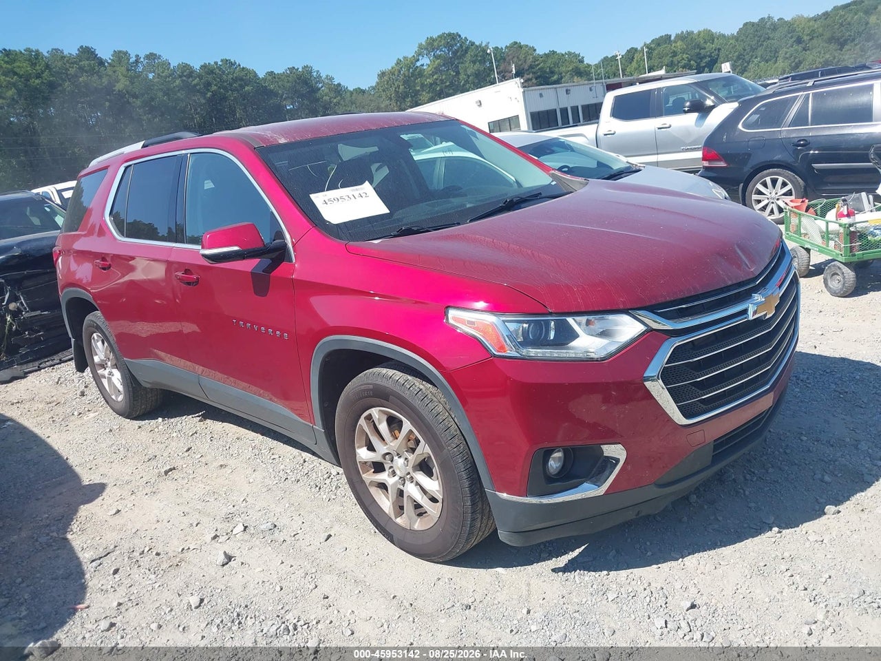 1GNERGKW1JJ****** · 2018 CHEVROLET TRAVERSE LT CLOTH