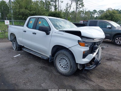 2022 CHEVROLET SILVERADO 1500 4WD STANDARD BED WT
