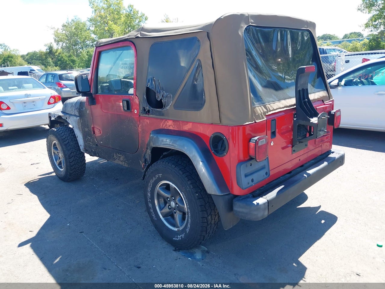 2004 JEEP WRANGLER X · 3/11