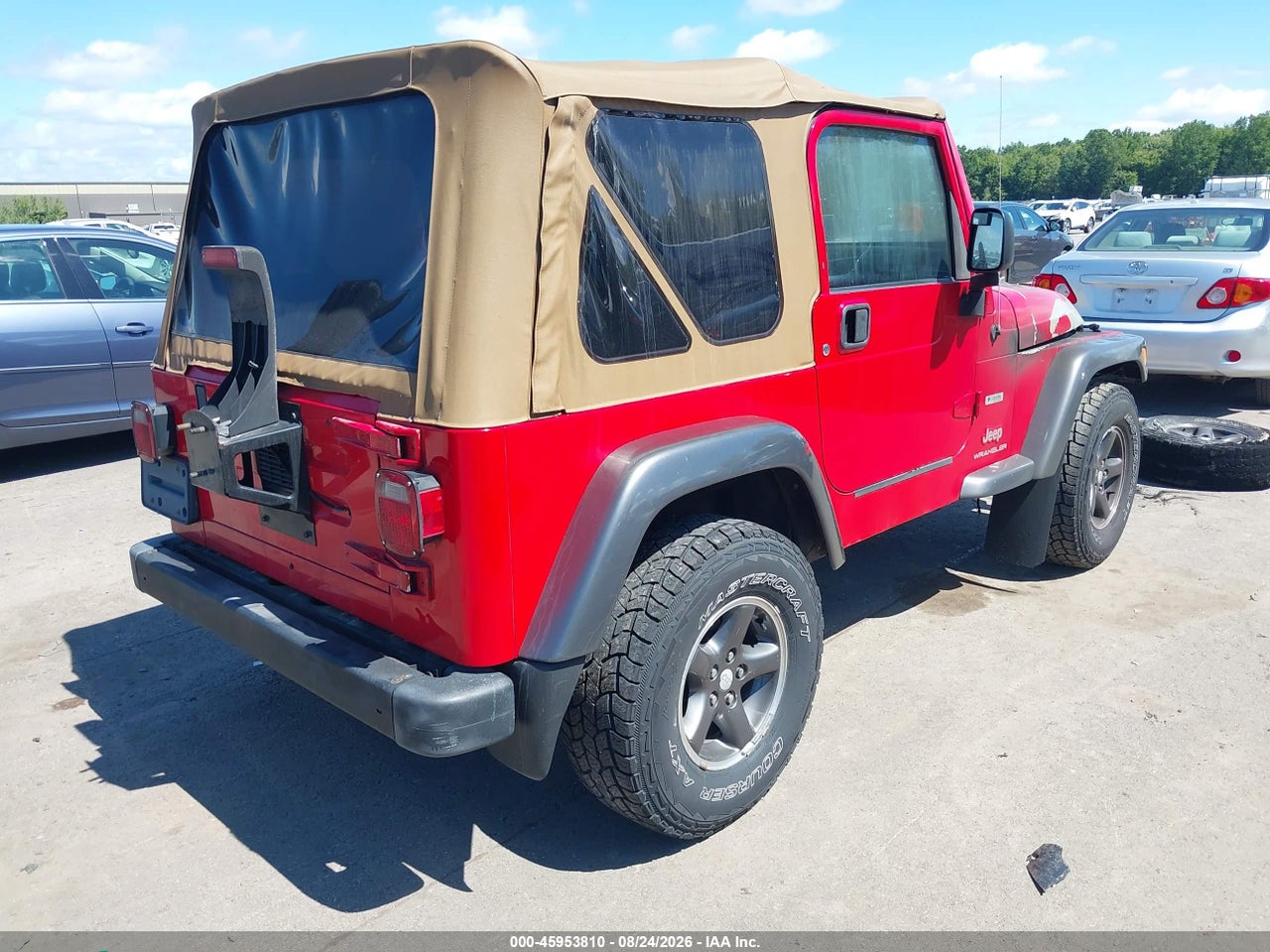 2004 JEEP WRANGLER X · 4/11
