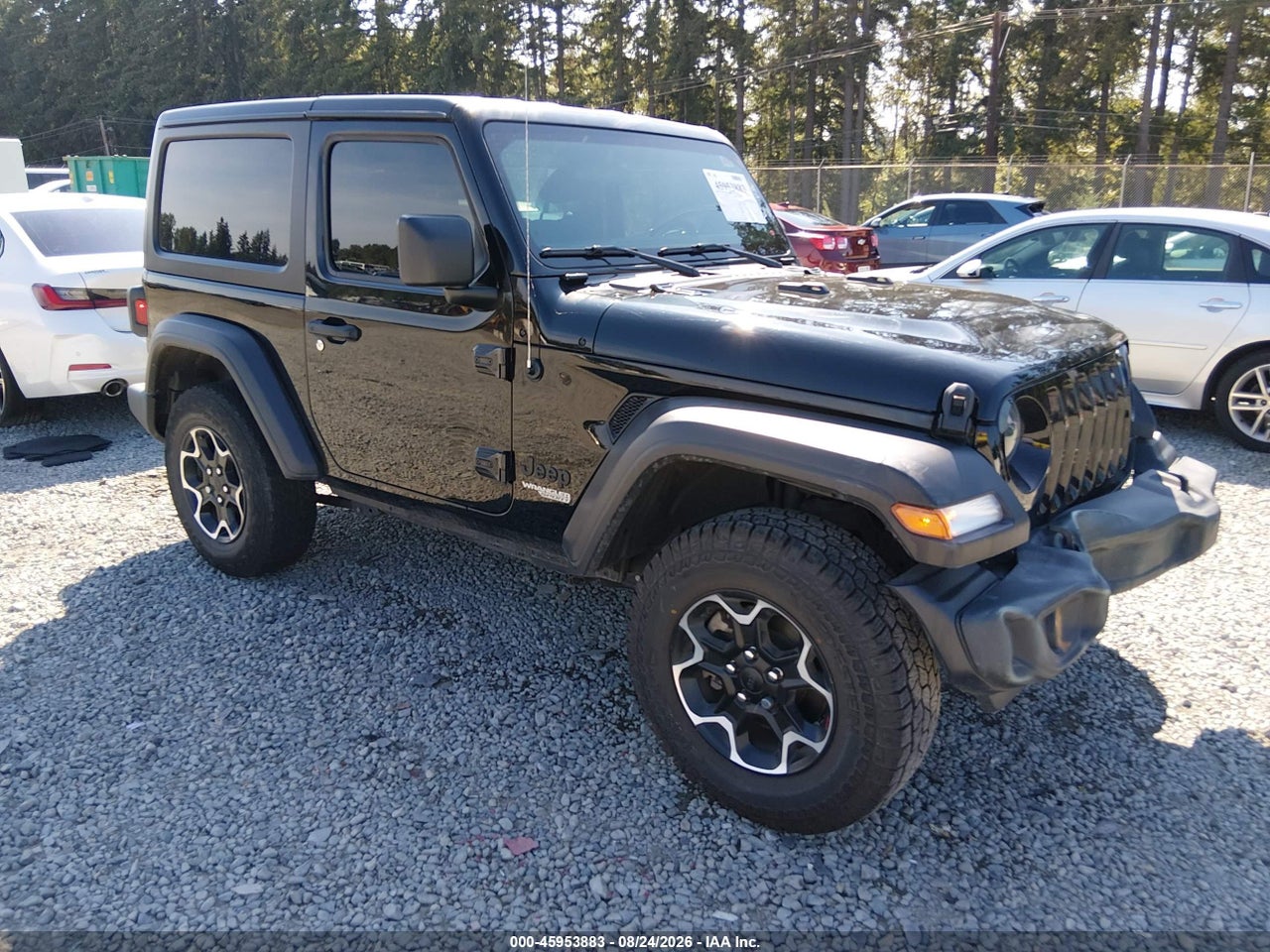 1C4GJXAN0MW****** · 2021 JEEP WRANGLER SPORT S 4X4
