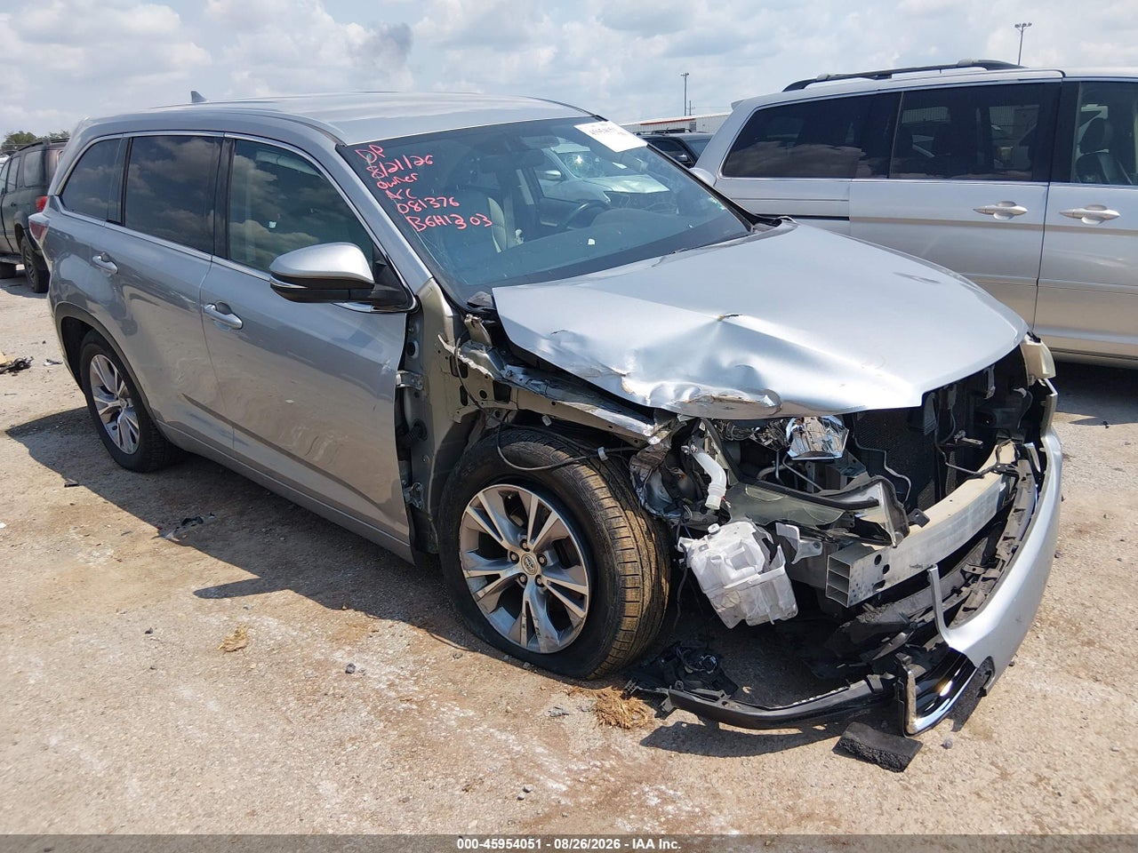 5TDZKRFH7FS****** · 2015 TOYOTA HIGHLANDER LE PLUS V6