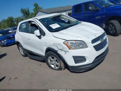 KL7CJNSBXGB****** · 2016 CHEVROLET TRAX LS