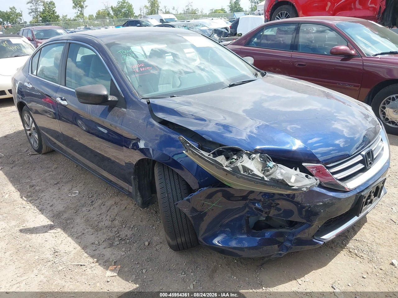 1HGCR2F36DA****** · 2013 HONDA ACCORD LX