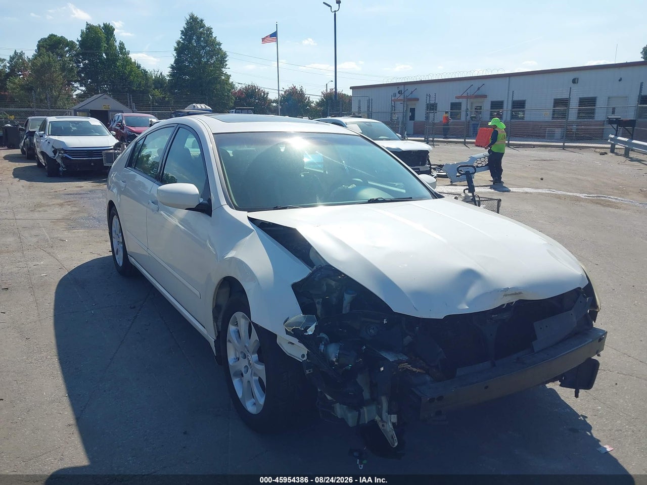 1N4BA41E27C****** · 2007 NISSAN MAXIMA 3.5 SL
