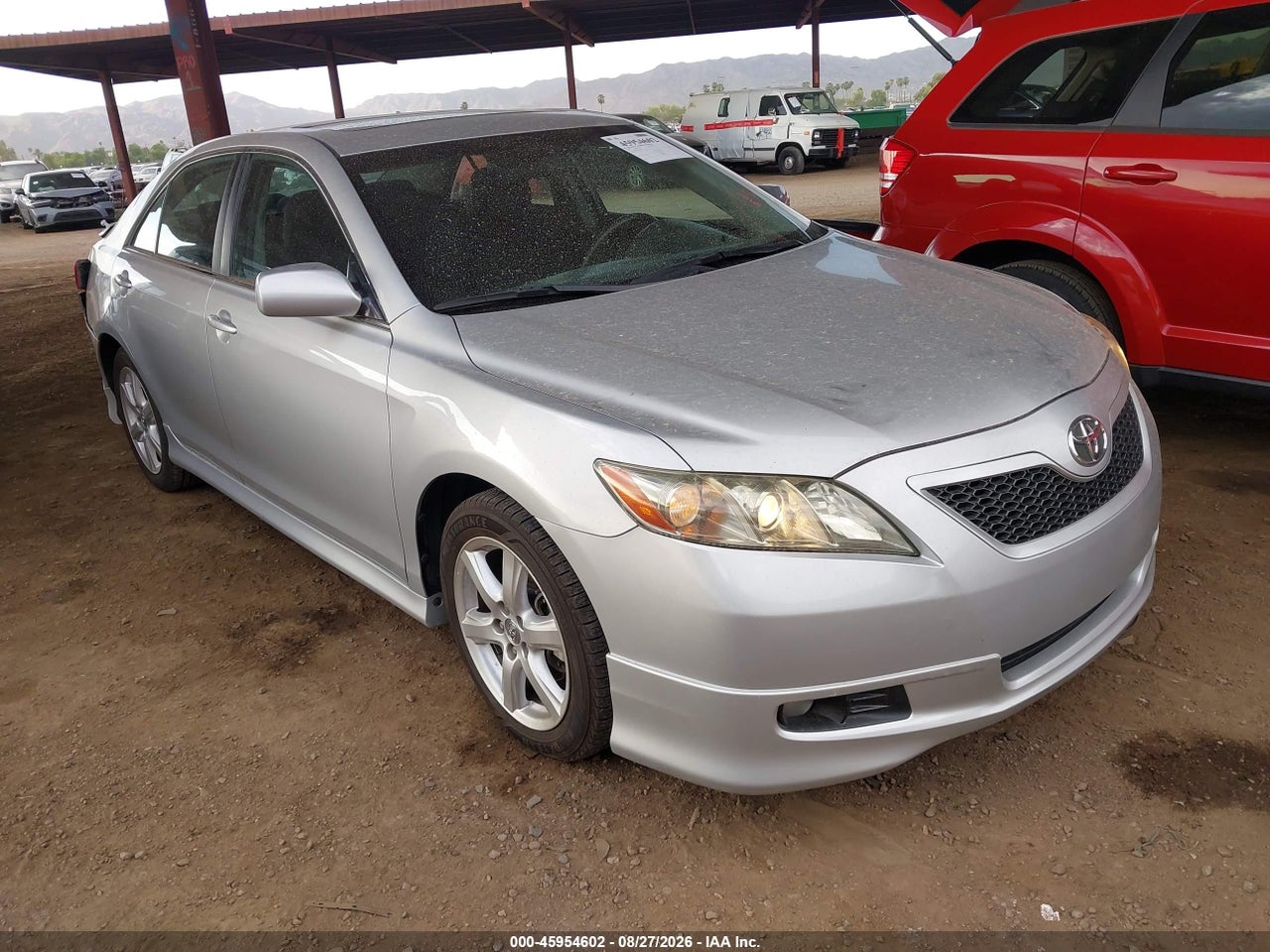 4T1BK46K27U****** · 2007 TOYOTA CAMRY SE V6