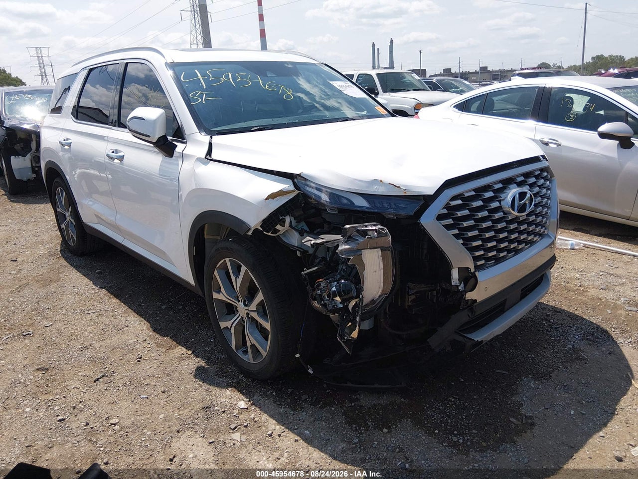 KM8R44HE8NU****** · 2022 HYUNDAI PALISADE SEL