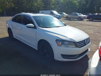 1VWBP7A32CC****** · 2012 VOLKSWAGEN PASSAT 2.5L SE
