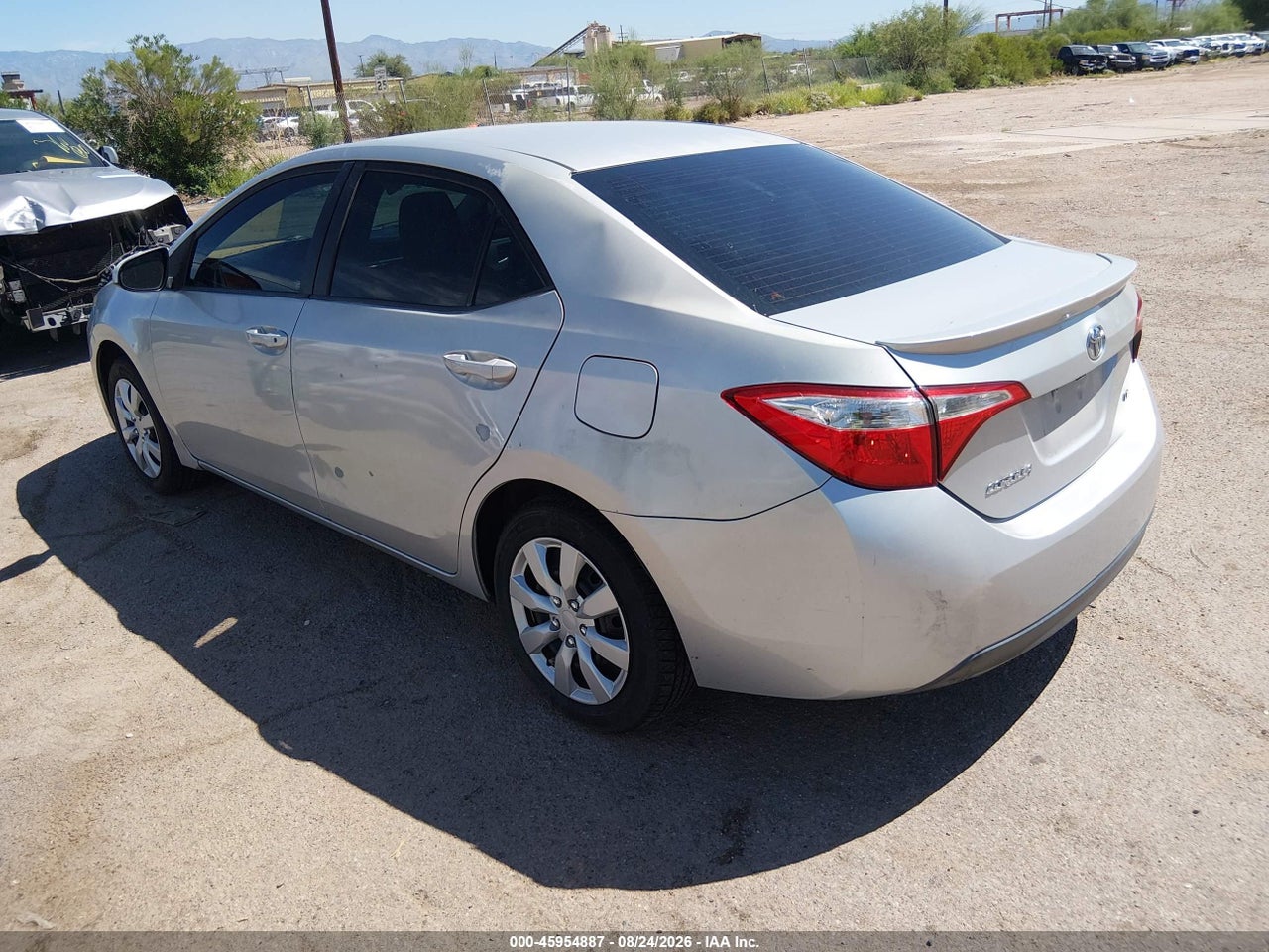 2016 TOYOTA COROLLA LE · 3/11