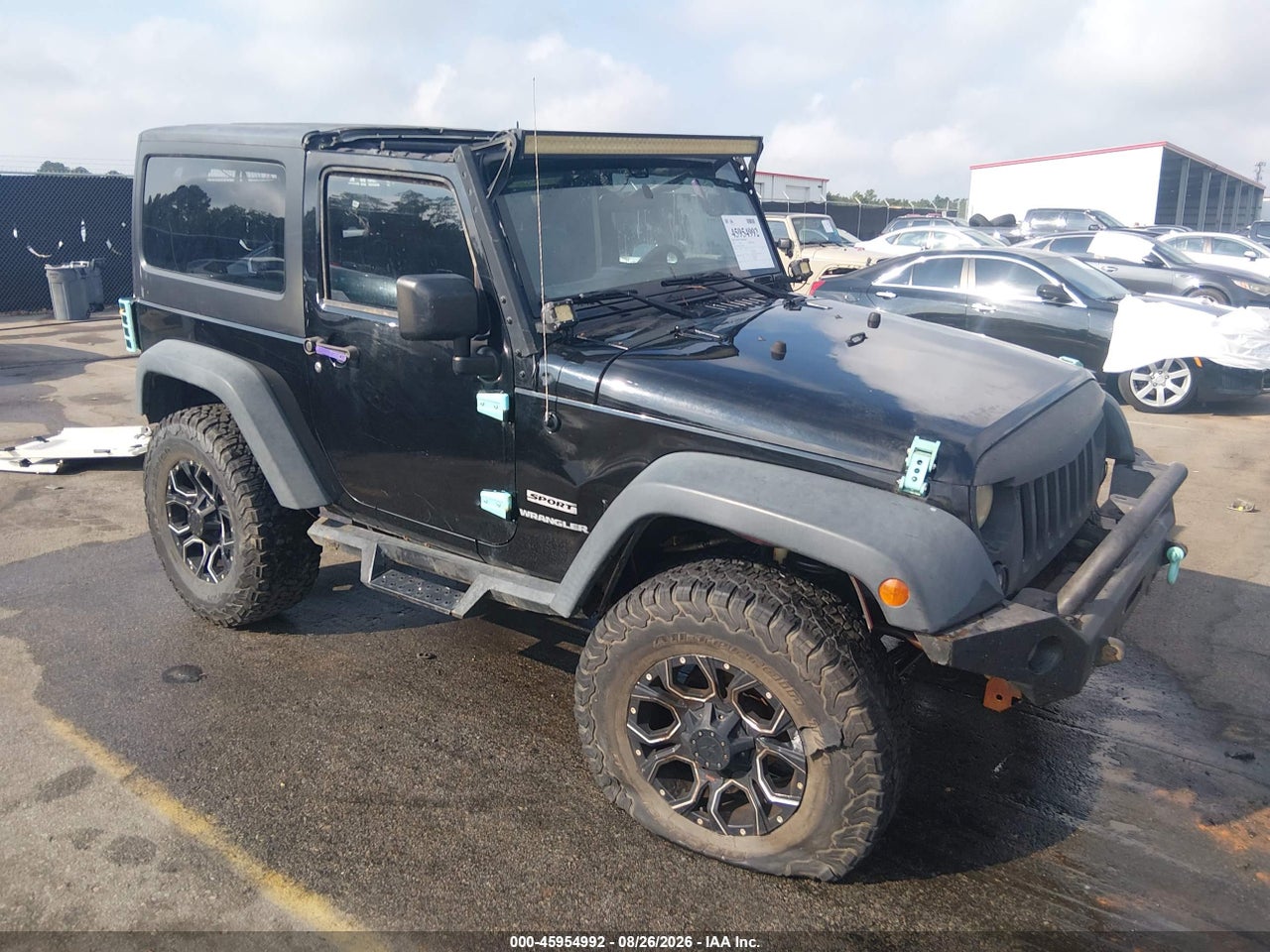 1C4GJWAG1GL****** · 2016 JEEP WRANGLER SPORT