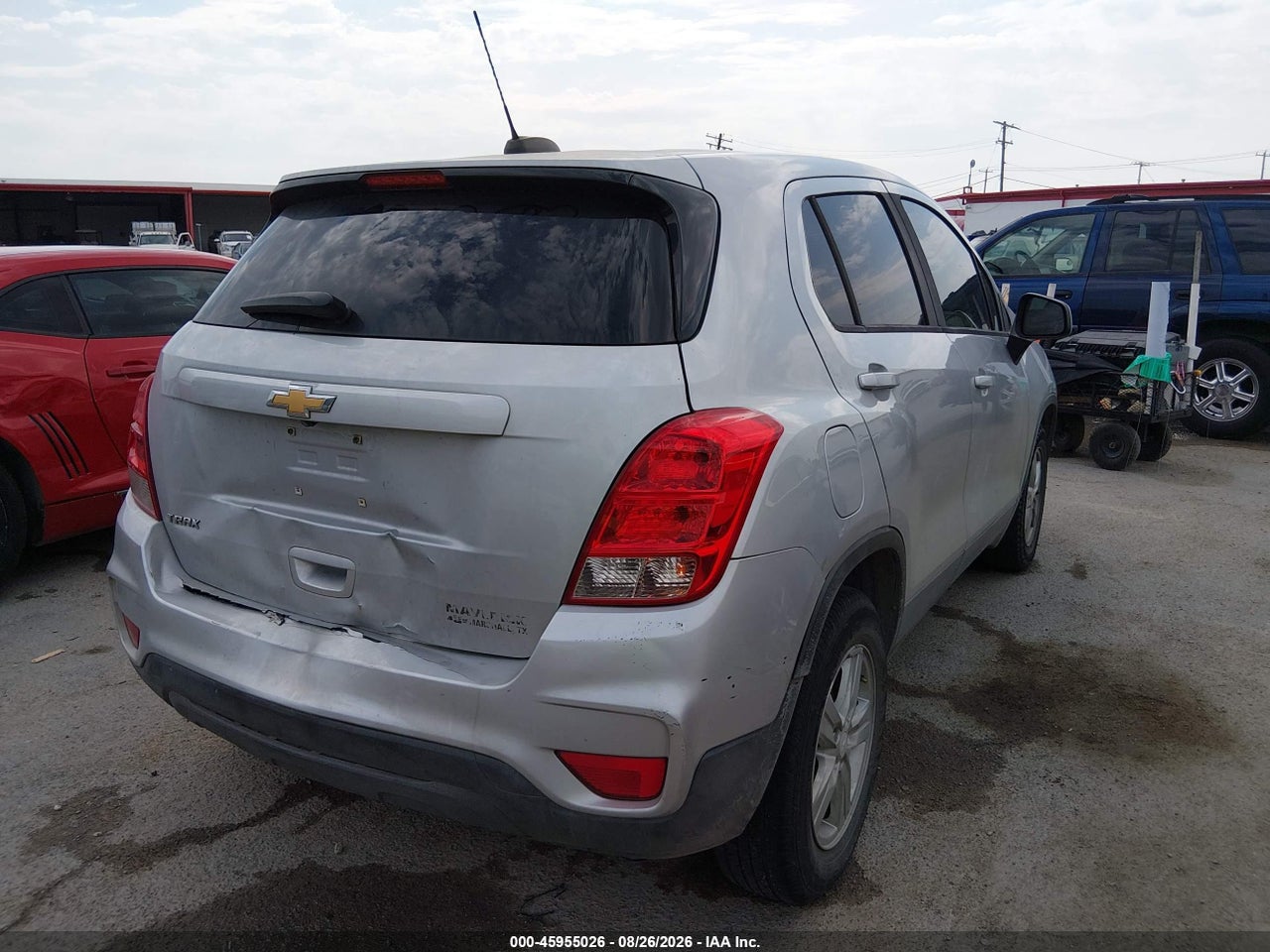 2020 CHEVROLET TRAX FWD LS · 4/10