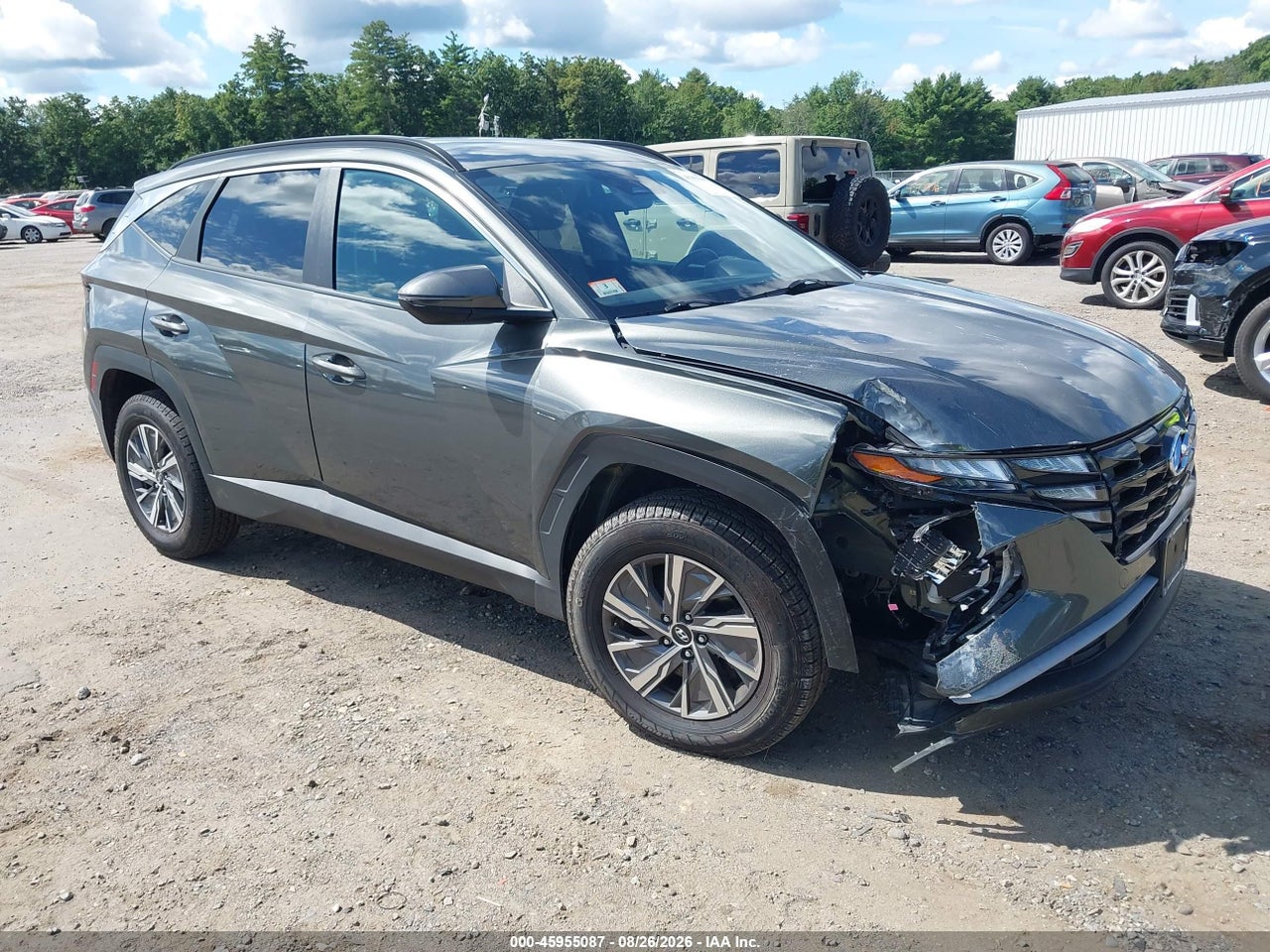 2023 HYUNDAI TUCSON HYBRID BLUE