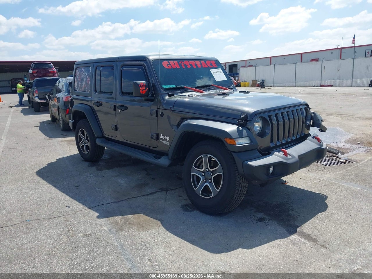 1C4HJXDG5JW****** · 2018 JEEP WRANGLER UNLIMITED SPORT S 4X4