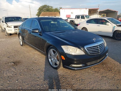 WDDNG9EB5DA****** · 2013 MERCEDES-BENZ S 550 4MATIC