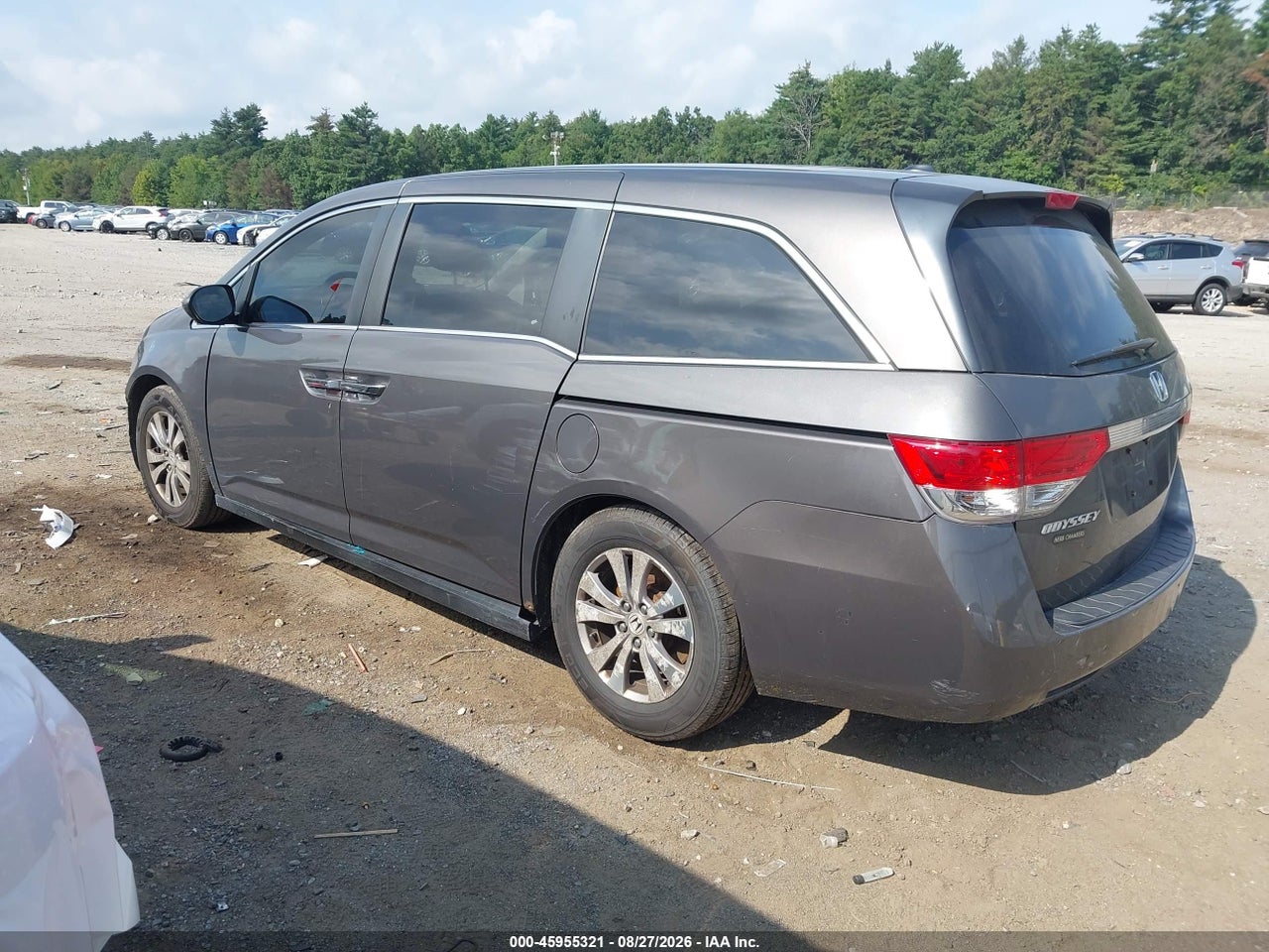 2014 HONDA ODYSSEY EX-L · 3/8