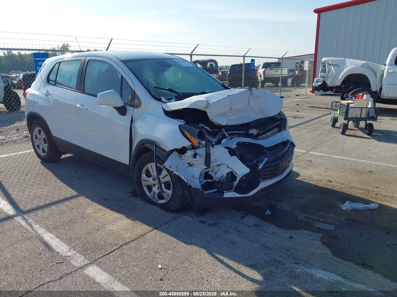 3GNCJKSB3HL****** · 2017 CHEVROLET TRAX LS