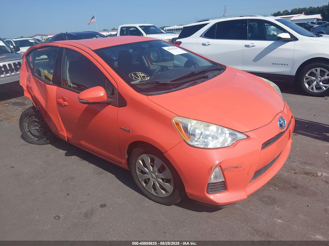 2014 TOYOTA PRIUS C TWO