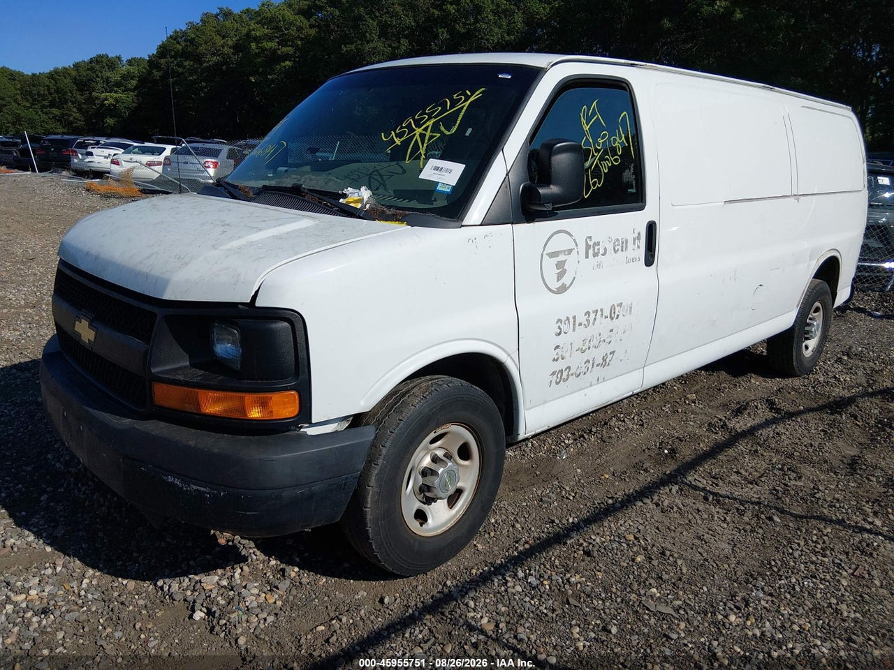 2013 CHEVROLET EXPRESS 3500 WORK VAN · 2/10