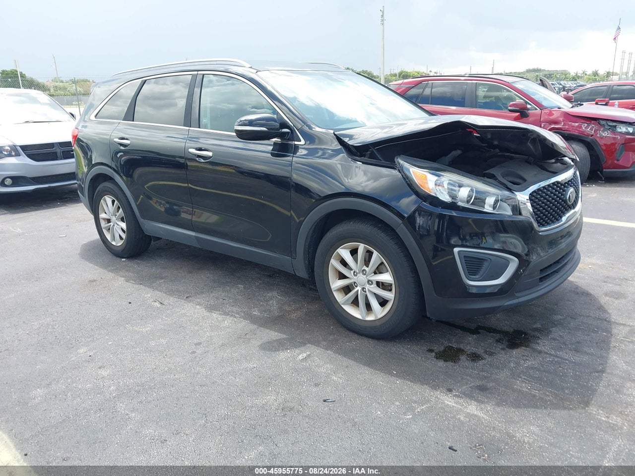 5XYPG4A39JG****** · 2018 KIA SORENTO 2.4L LX
