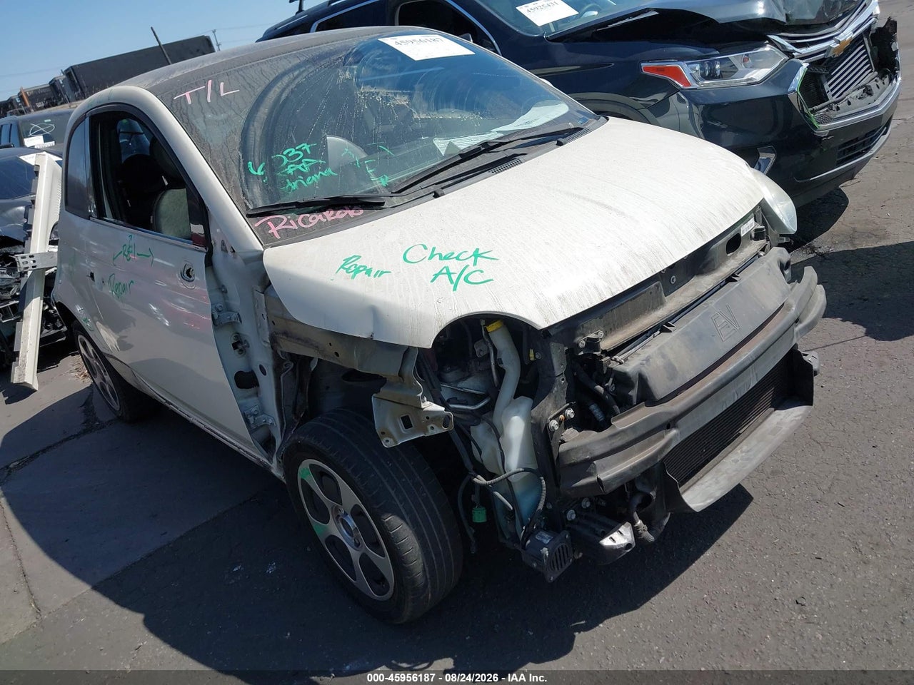 2015 FIAT 500E BATTERY ELECTRIC