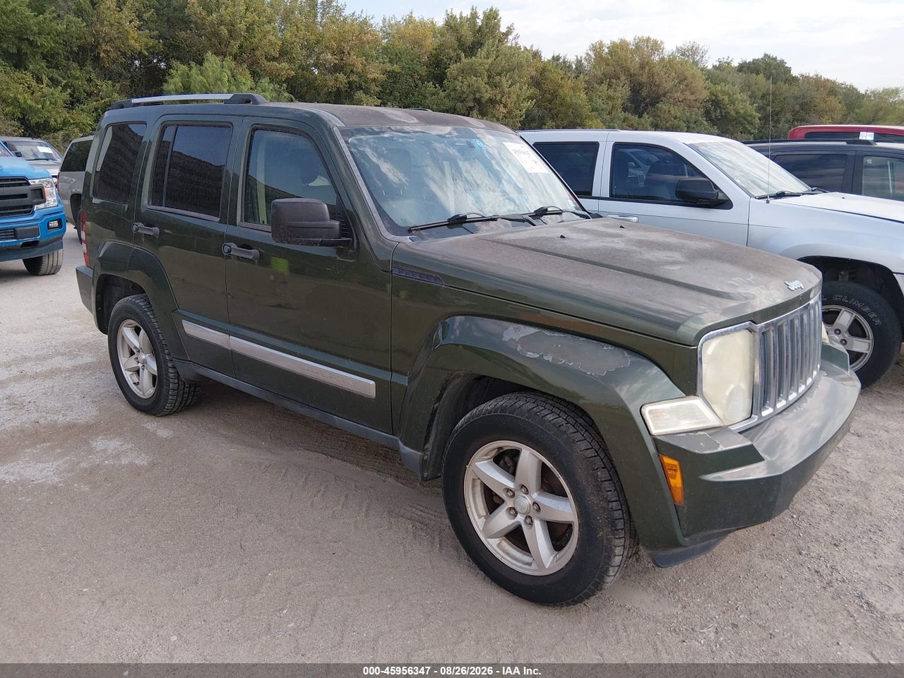 1J8GP58K38W****** · 2008 JEEP LIBERTY LIMITED EDITION