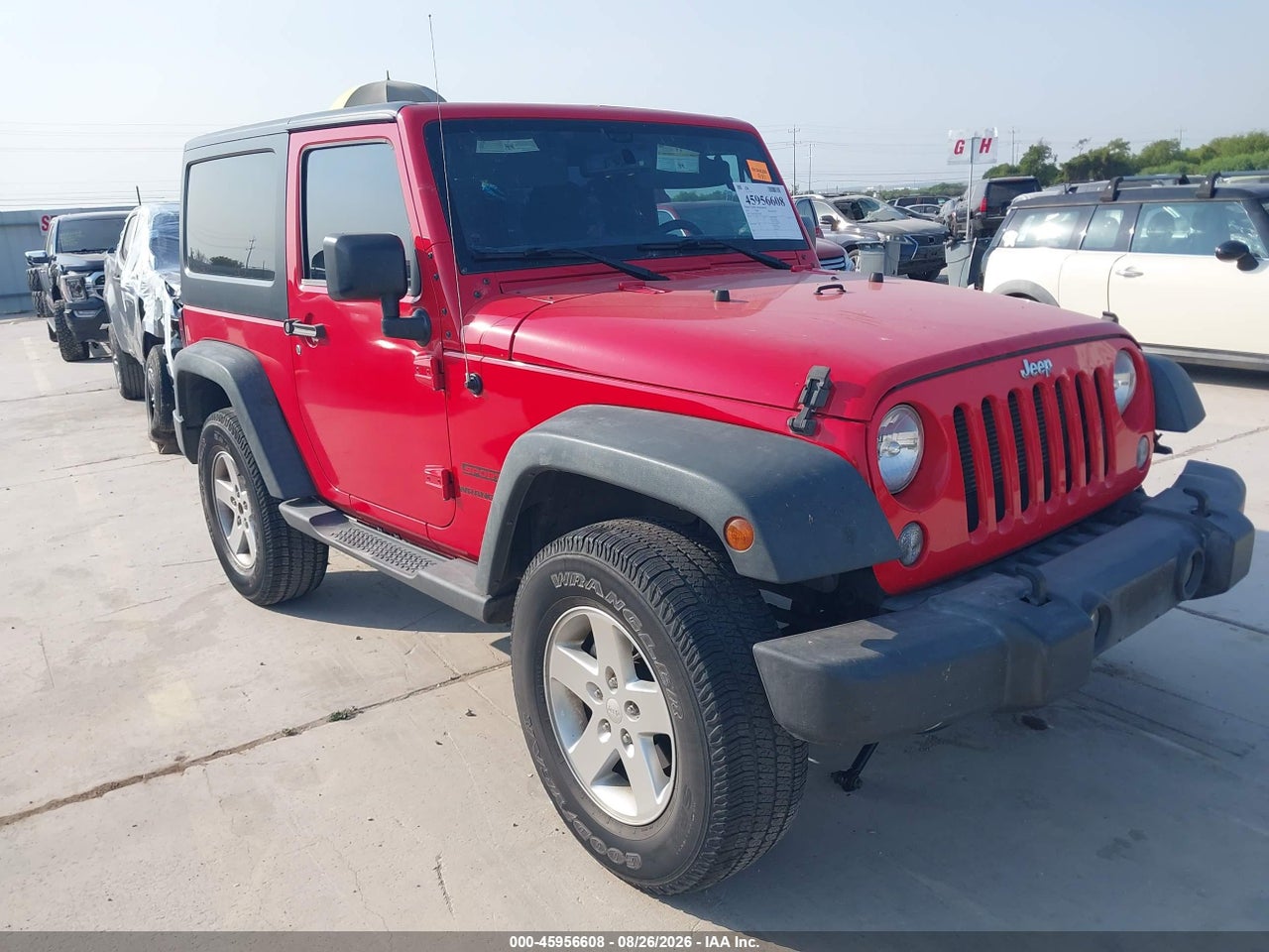 1C4AJWAG7FL****** · 2015 JEEP WRANGLER SPORT