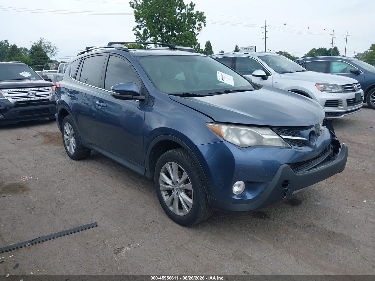2T3DFREV3DW****** · 2013 TOYOTA RAV4 LIMITED