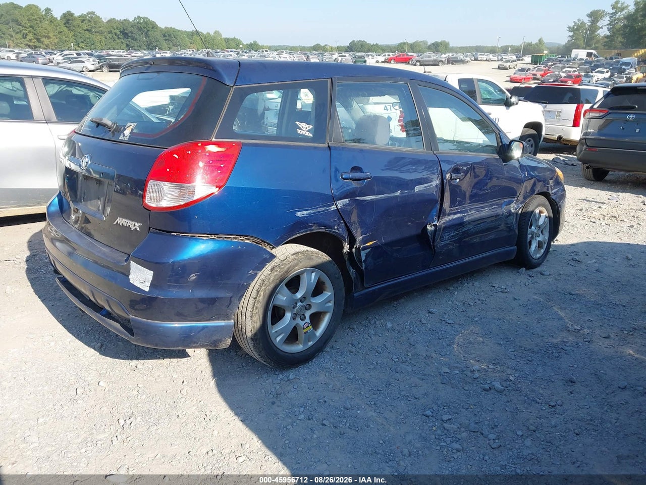 2003 TOYOTA MATRIX XRS · 4/11