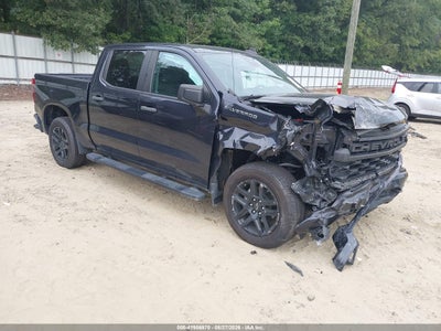 1GCPABEK1NZ****** · 2022 CHEVROLET SILVERADO 1500 2WD  SHORT BED CUSTOM