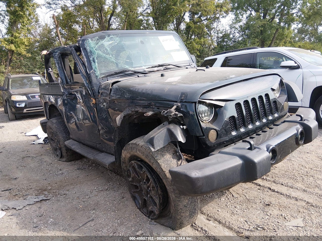 1C4AJWAG0HL****** · 2017 JEEP WRANGLER WILLYS WHEELER
