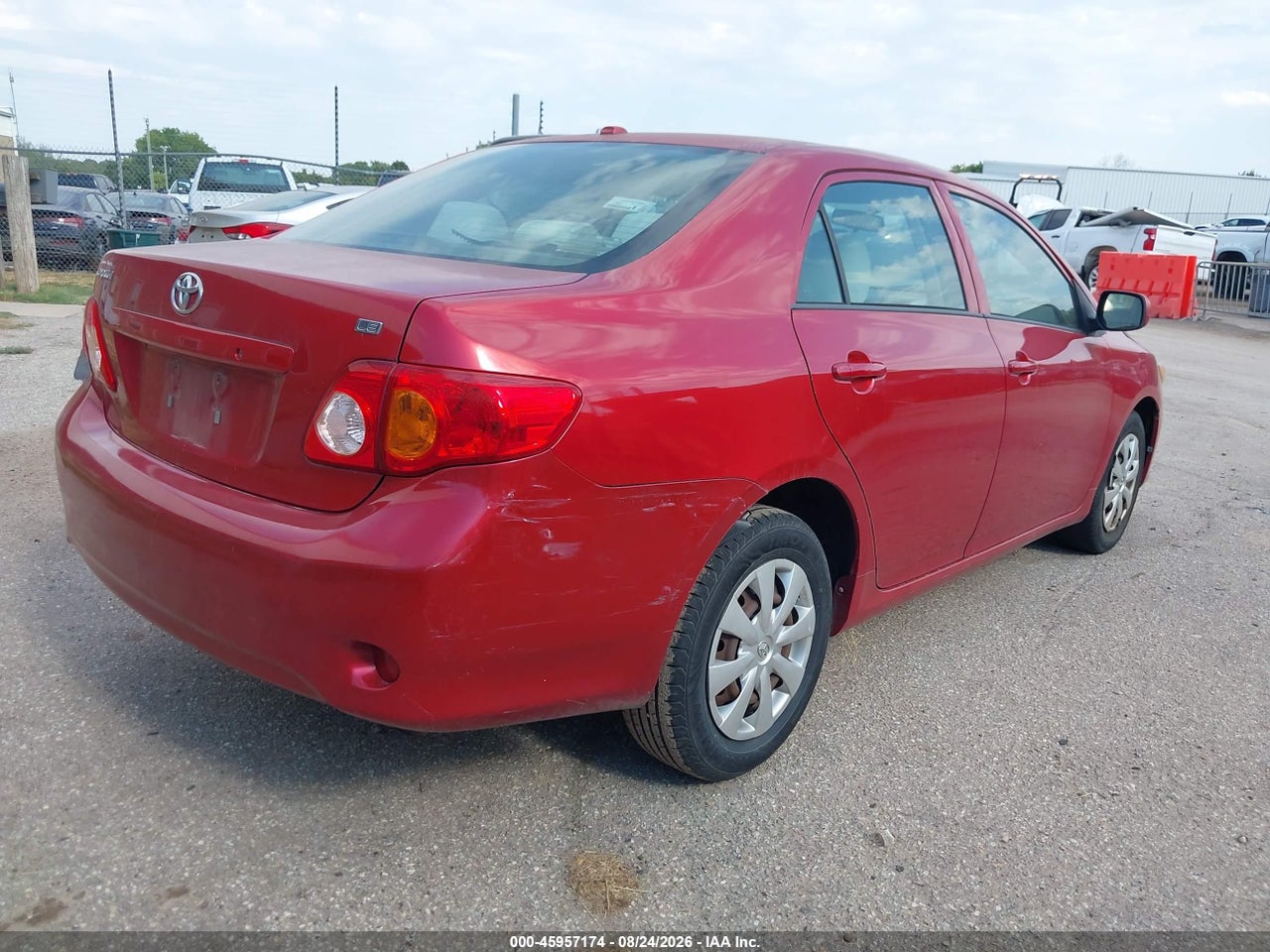 2009 TOYOTA COROLLA LE · 4/11