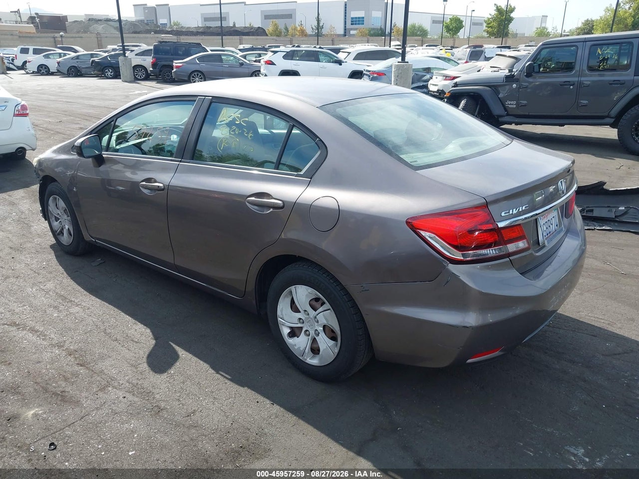 2014 HONDA CIVIC LX · 3/11