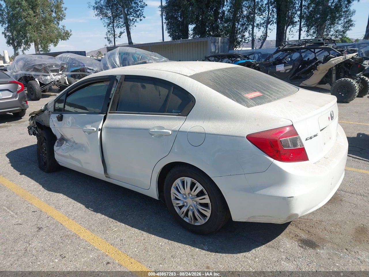 2012 HONDA CIVIC LX · 3/11