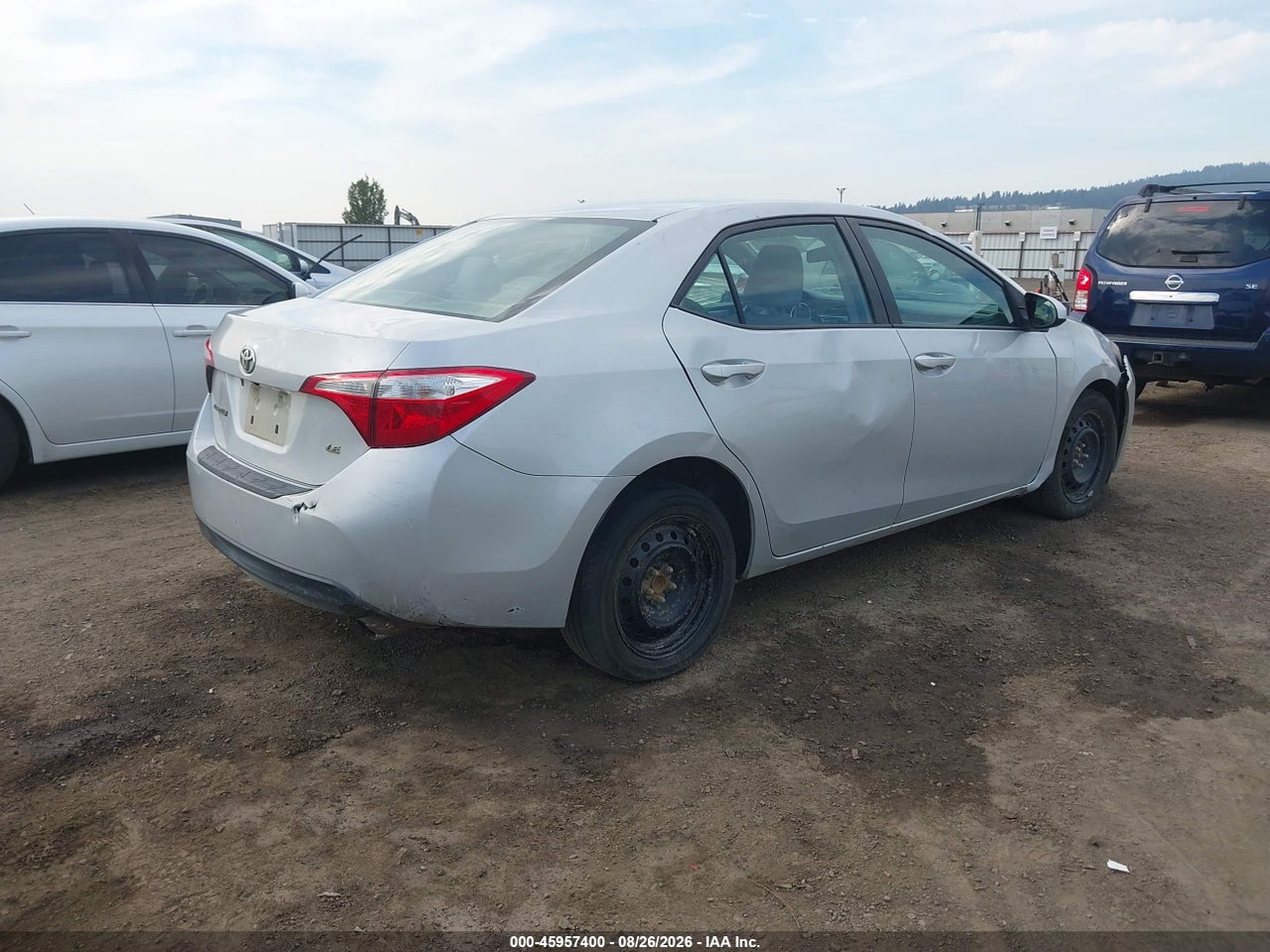 2014 TOYOTA COROLLA LE · 4/11