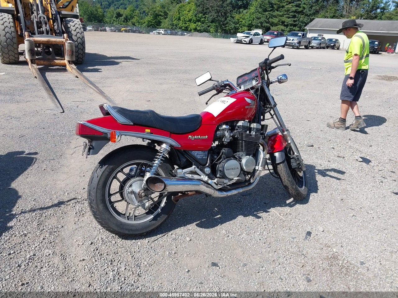1984 HONDA CB650 SC · 4/11