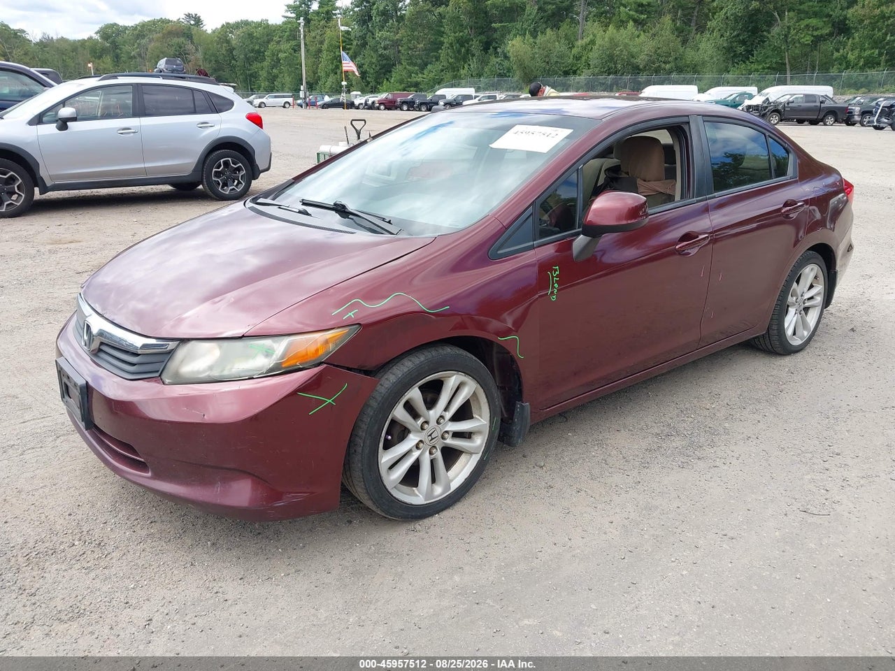 2012 HONDA CIVIC LX · 2/11