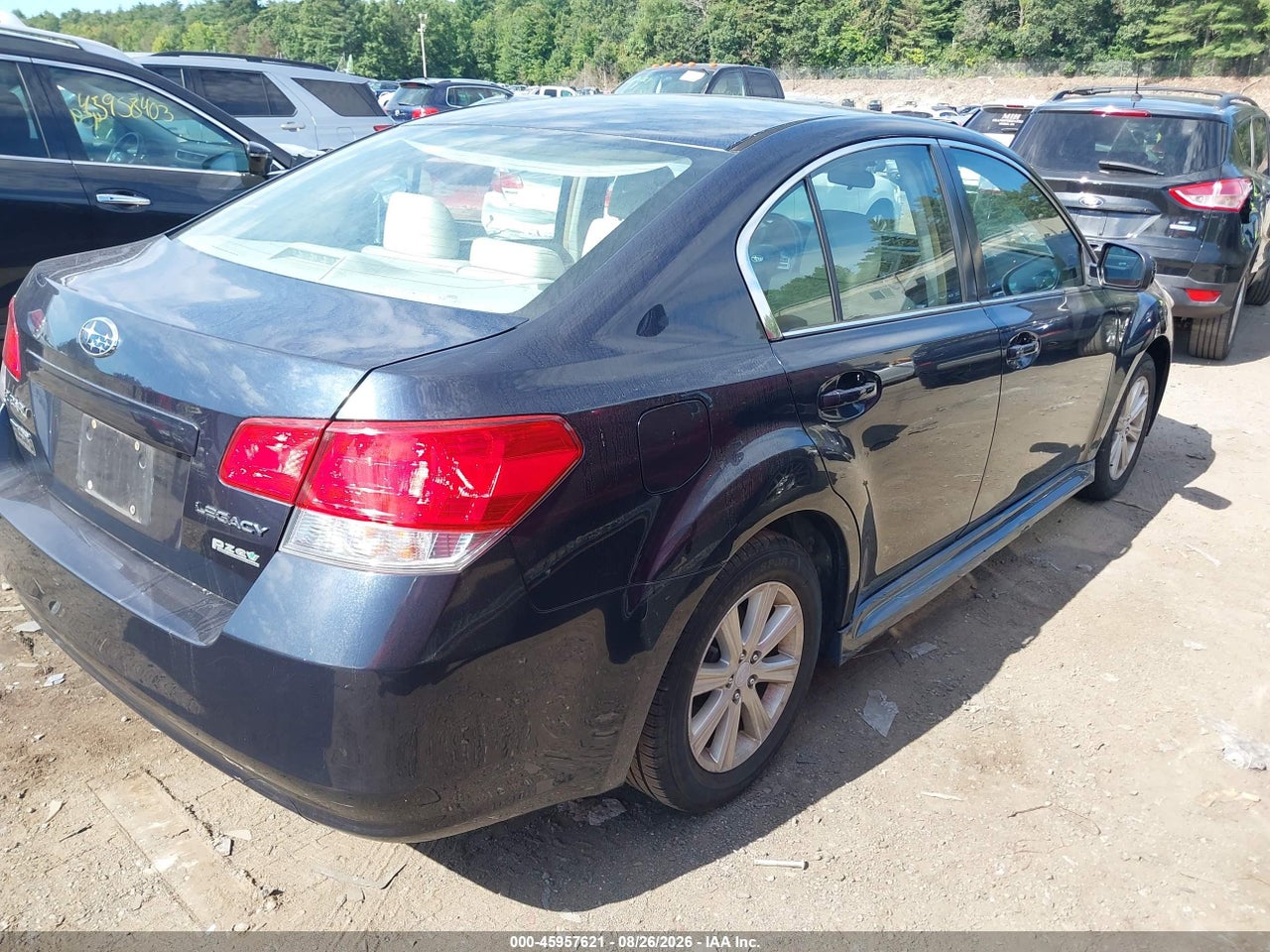 2012 SUBARU LEGACY 2.5I · 4/11
