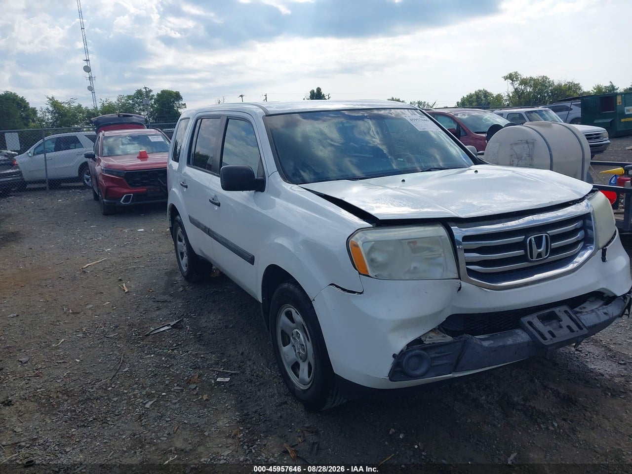 5FNYF4H24EB****** · 2014 HONDA PILOT LX