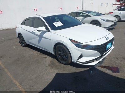 KMHLM4AJ1MU****** · 2021 HYUNDAI ELANTRA HYBRID BLUE