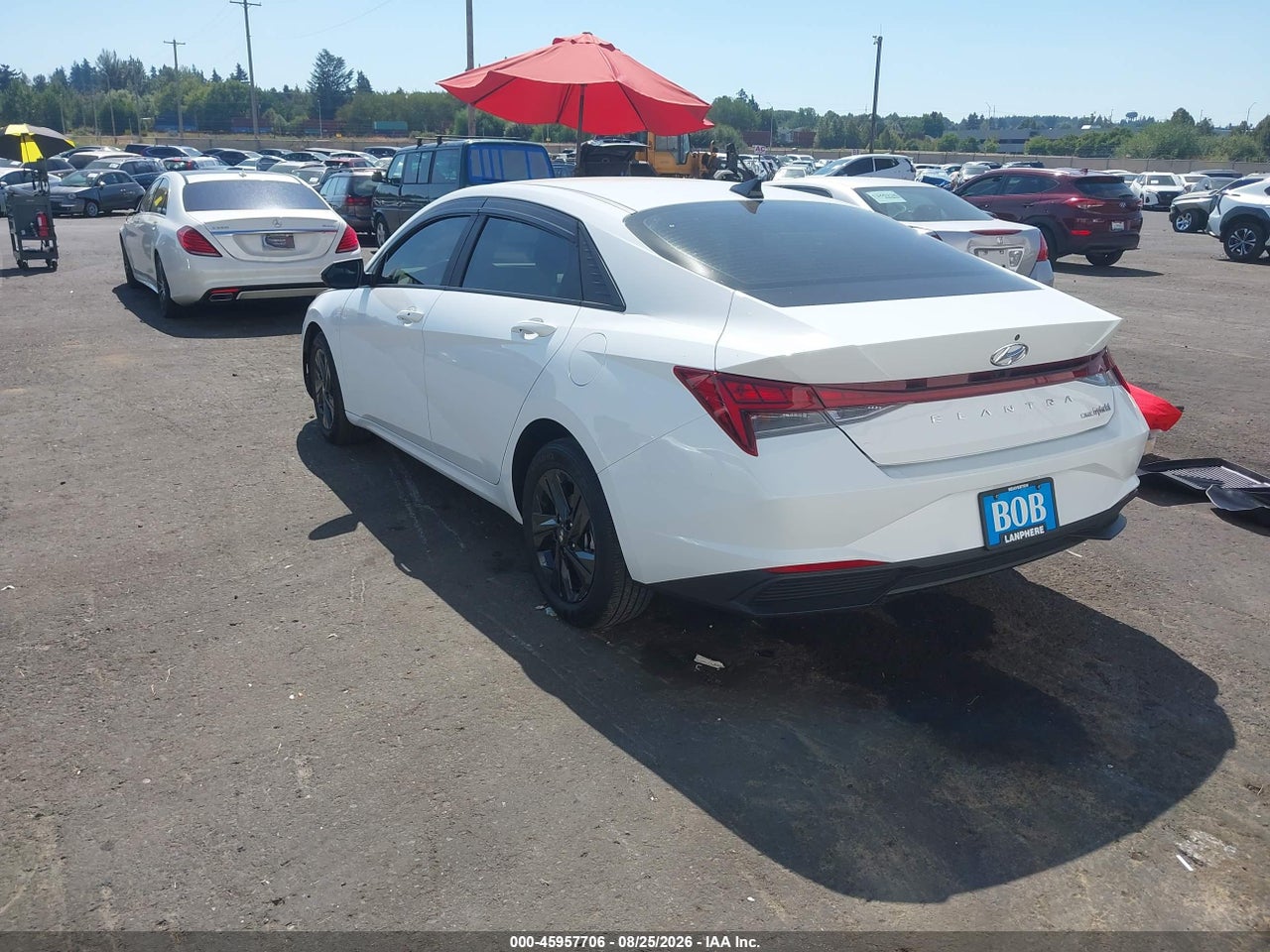 2021 HYUNDAI ELANTRA HYBRID BLUE · 3/11