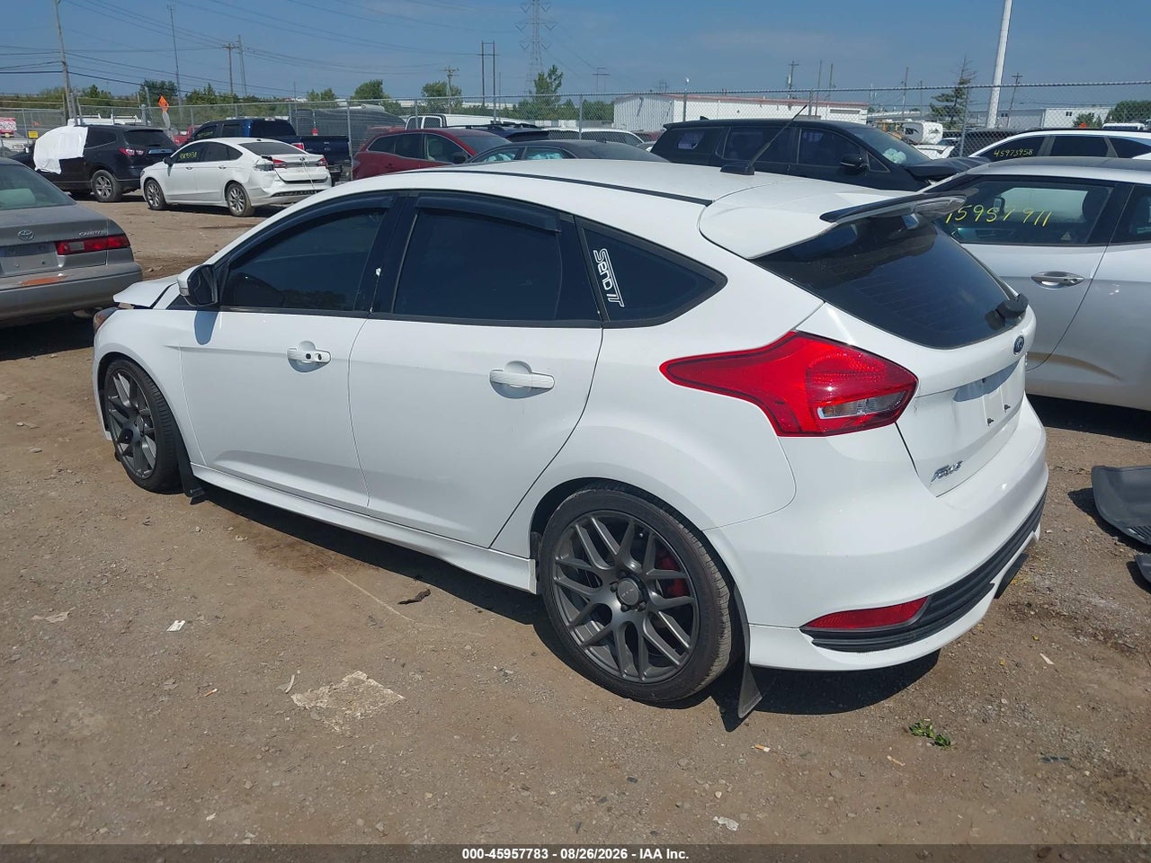 2016 FORD FOCUS ST · 3/11