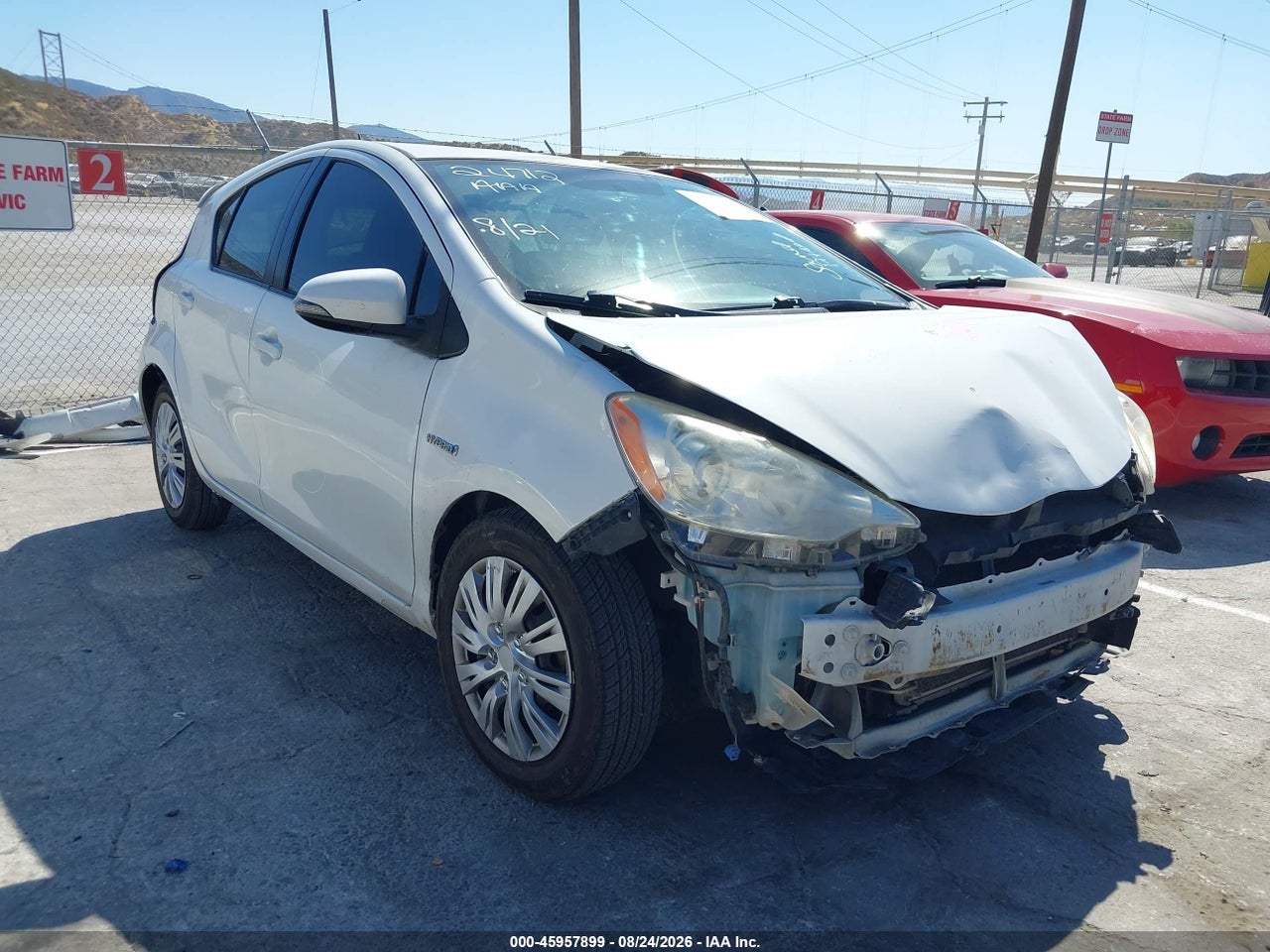2014 TOYOTA PRIUS C TWO