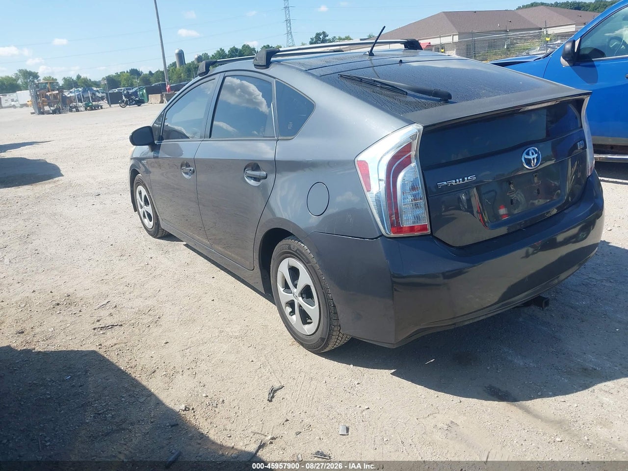 2013 TOYOTA PRIUS TWO · 3/11